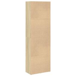 Berkfield Home Bookcase Sonoma Oak 60x30x189 cm Engineered Wood in Brown - Size: 60 x 30 x 189 cm - thumbnail 6