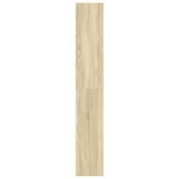 Berkfield Home Bookcase Sonoma Oak 60x30x189 cm Engineered Wood in Brown - Size: 60 x 30 x 189 cm - thumbnail 5