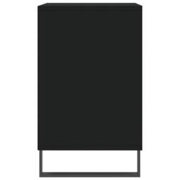 Berkfield Home Shoe Cabinet Black 102x36x60 cm Engineered Wood - Size: 102 x 36 x 60 cm - thumbnail 5
