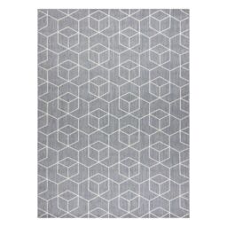 RugsX Flat Rug in Grey - Size: 200 cm x 290 cm - thumbnail 2