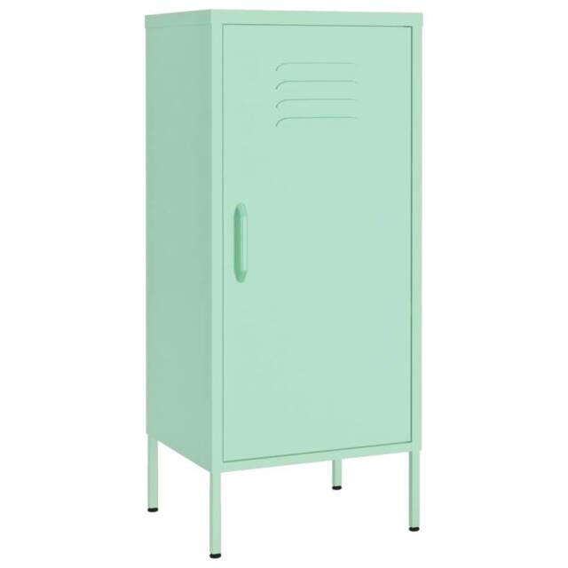 Berkfield Home Storage Cabinet Mint 42.5x35x101.5 cm Steel - image 1