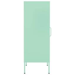Berkfield Home Storage Cabinet Mint 42.5x35x101.5 cm Steel - thumbnail 4