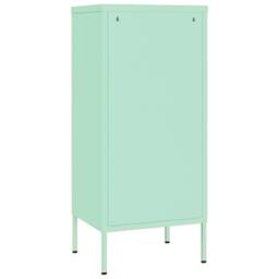 Berkfield Home Storage Cabinet Mint 42.5x35x101.5 cm Steel - thumbnail 5