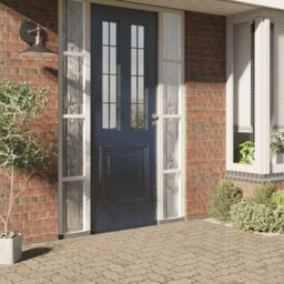 Berkfield Home Window Film Frosted Bamboo Pattern 45x500 cm PVC in Black - thumbnail 2