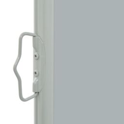 Berkfield Home Patio Retractable Side Awning 80x300 cm Grey - thumbnail 3