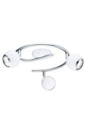 Eglo Bimeda Metal 3 Light (Inclusive) Ceiling Fitting in White