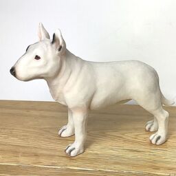 Animal Crackers English Bull Terrier Dog Figurine By Leonardo, Gift Boxed - thumbnail 4