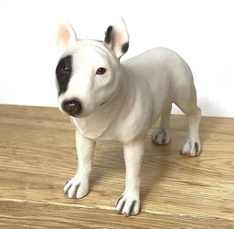 Animal Crackers English Bull Terrier Dog Figurine By Leonardo, Gift Boxed - thumbnail 3