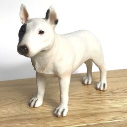 Animal Crackers English Bull Terrier Dog Figurine By Leonardo, Gift Boxed - thumbnail 2