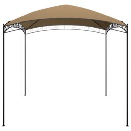 Berkfield Home Gazebo 3x4x2.65 m Taupe 180 g/m ² in Beige - thumbnail 3