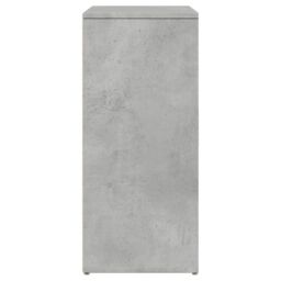 Berkfield Home Sideboards 2 pcs Concrete Grey 60x31x70 cm Engineered Wood - Size: 60 x 31 x 70 cm - thumbnail 6