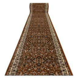 RugsX Heat-Set Royal Runner in Brown - Size: 120 cm x 370 cm - thumbnail 1