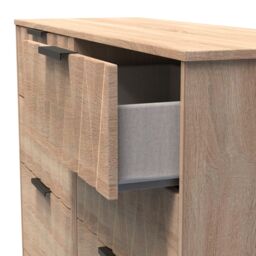 Ready Assembled 2 U Washington 6 Drawer Wide Chest (Ready Assembled) in Light Oak - thumbnail 5