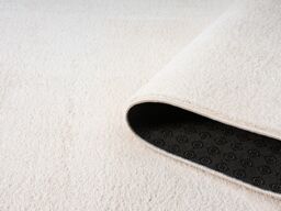 Desire Rugs Comfy Washable Low Pile Living Room Area Rug - Anti-Slip Felt Backing in Cream - Size: 60 cm x 100 cm - thumbnail 3