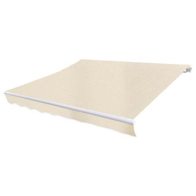 Berkfield Home Awning Top Sunshade Canvas Cream 6 x 3 m in Beige - image 1