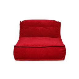 Kaikoo Chenille Quilt Lounger Red - thumbnail 1