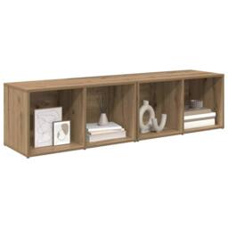 Berkfield Home Modern 2 pcs Artisan Oak Engineered wood in Brown - thumbnail 1