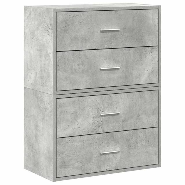 Berkfield Home Bathroom Cabinet with Drawer with Shelf with Storage with Door Br… in Grey - image 1