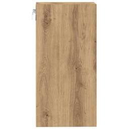Berkfield Home Hanging Cabinet Artisan Oak 40x29.5x60 cm Engineered Wood in Brown - thumbnail 5