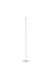 Living and Home Dimmable LED Arc Floor Lamp with Remote Control in White - thumbnail 2