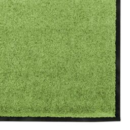 Berkfield Home Doormat Green, Black Polyamide 300 x 120 x 0.9 cm Door Mats in Green - Size: Medium - thumbnail 4