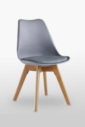 Lorenzo Tulip Padded Dining Chair Single