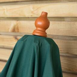 Samuel Alexander 2.7m Green Outdoor Wooden Garden Parasol Sun Shade with Carry Bag - thumbnail 3