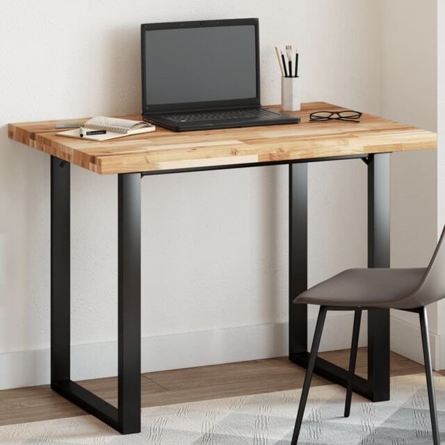 Berkfield Home Table Top Rectangular 120x70x4 cm Solid Wood Acacia in Brown - Size: 120 x 70 x 4 cm - image 1