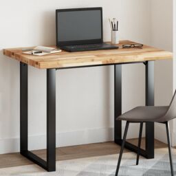 Berkfield Home Table Top Rectangular 120x70x4 cm Solid Wood Acacia in Brown - Size: 120 x 70 x 4 cm - thumbnail 1