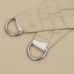 Berkfield Home Sunshade Sail Oxford Fabric Rectangular 4x5 m Beige - thumbnail 5