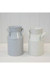 KDMD Metal Cream Vase 18cm - thumbnail 3