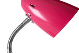 Orsina Gloss Desk Lamp, Adjustable Living Room Desk Lamp, Minimalistic Desk Lamp for Reading & Writing in Pink - thumbnail 5