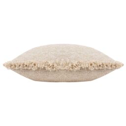 Yard Doze Woven Fringed Cushion in Natural - Size: 40 cm x 60 cm - thumbnail 2