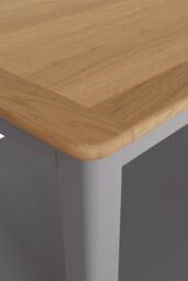 FWStyle Large Dove Grey Painted Oak Veneer Storage Coffee Table - thumbnail 2