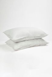 Panda London Bamboo & French Linen Complete Bedding Set in Mid Grey - Size: Double - thumbnail 4