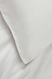 Panda London Bamboo & French Linen Complete Bedding Set in Mid Grey - Size: Double - thumbnail 6