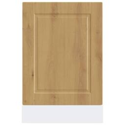 Berkfield Home Decorative Dishwasher Panel Porto Artisan Oak 45x1, 5x67 cm Engine in Brown - thumbnail 4