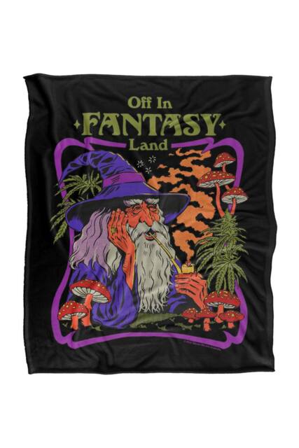 Steven Rhodes Fantasy Land Silky Touch Super Soft Throw Blanket - Size: Small - image 1