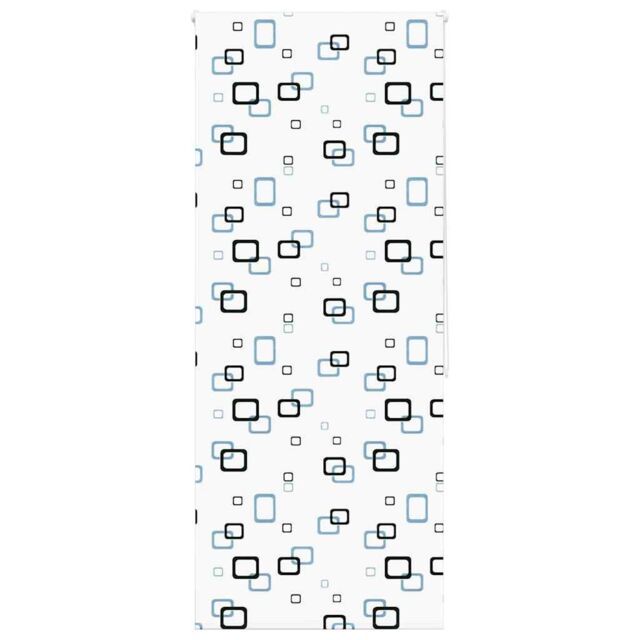 Berkfield Home Shower Roller Blind 90x240 cm Fabric Width 86 cm in White - image 1