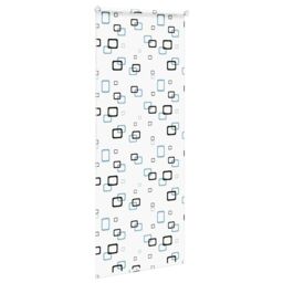 Berkfield Home Shower Roller Blind 90x240 cm Fabric Width 86 cm in White - thumbnail 4