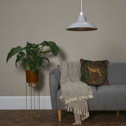 ValueLights Civic Pair of Grey Ceiling Pendant Shade - thumbnail 2