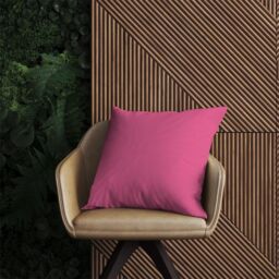 Warren Reed - Designer Hot Pink Outdoor Cushion - Size: 45 cm x 45 cm - thumbnail 2