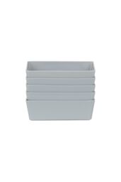 Wham Plastic Studio Basket 3.01 Rectangular in Grey - thumbnail 3