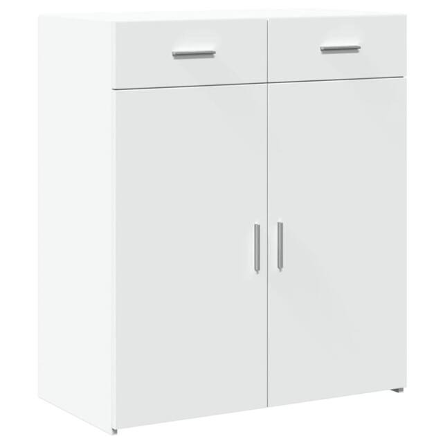 Berkfield Home Sideboard White 80x42.5x93 cm Engineered Wood - image 1