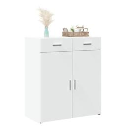 Berkfield Home Sideboard White 80x42.5x93 cm Engineered Wood - thumbnail 3
