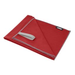 Bullet Pieter RPET Towel in Red - thumbnail 1