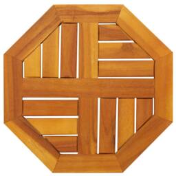 Berkfield Home Table Top 40x40x2 cm Octagonal Solid Wood Acacia in Brown - Size: 40 x 40 x 2 cm - thumbnail 2