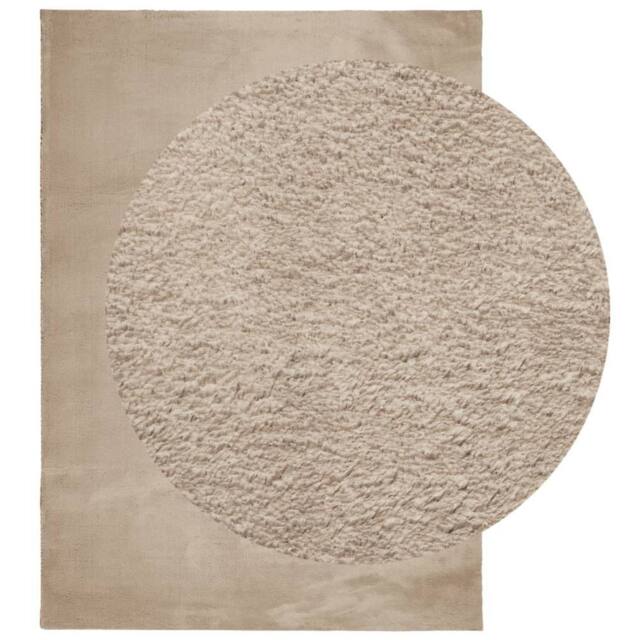 Berkfield Home Rug HUARTE Short Pile Soft & Washable Sand 240x340 cm in Light Sand - Size: Medium - image 1