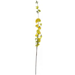 Leaf Pack of 6 x 100cm Yellow Blossom Spray Stem - Size: 6 x 100 cm - thumbnail 3