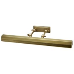 Netlighting Chawton 4 Light Large Picture Wall Light Brass E14 in Yellow - thumbnail 1